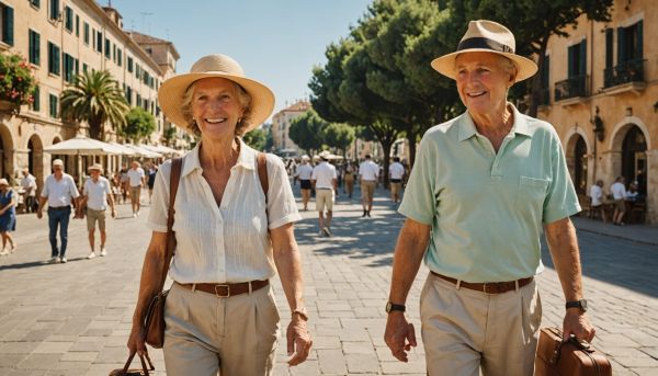 Bons plans voyages seniors ensoleillés