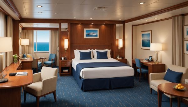 Cabine bateau croisière senior idéale