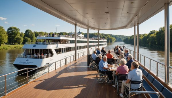 Croisières fluviales adaptées aux voyageurs seniors