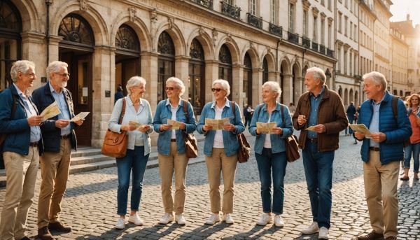 Guide tourisme culturel urbain senior