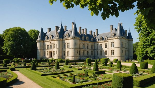 Châteaux et jardins à découvrir autour d'angers