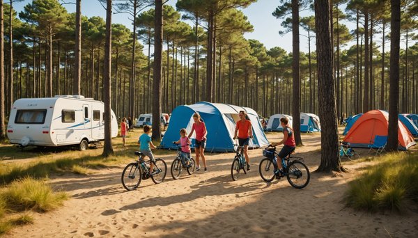 Top 5 des campings familiaux des landes à réserver